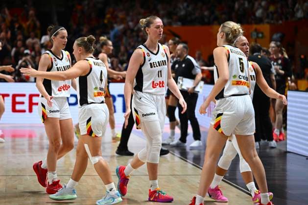 Belgium v Germany - FIBA Women s Basketball World Cup 2026 Quarter-Final BERLIN, GERMANY - SEPTEMBER 10 : Meesseman Emma power forward of Belgium looks dejected during the FIBA Women s Basketball World Cup quarter final match between Belgium and Germany in Berlin on September 10, 2026 in Berlin, Germany, 10 09 2026 Berlin Germany  Copyright: xVincentxKalutx