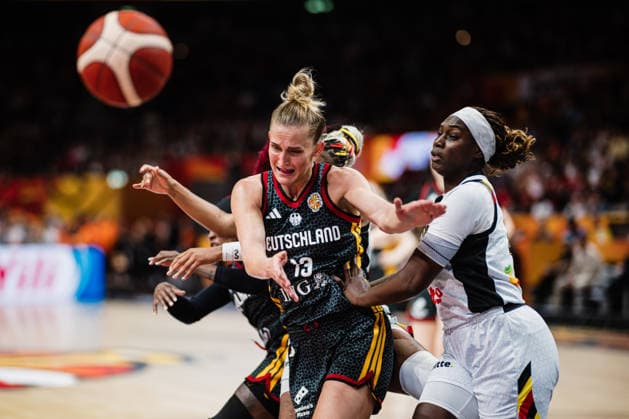 FIBA Women™s Basketball World Cup 2026: Belgien vs. Deutschland, 10.09.2026 Leonie Fiebich (Deutschland, 13); Basketball, FIBA Women™s Basketball World Cup 2026, Final Phase, Viertelfinale: Belgien vs. Deutschland am 10.09.2026 in der Uber Arena, Berlin Copyright: xBEAUTIFULxSPORTS Tonhäuserx