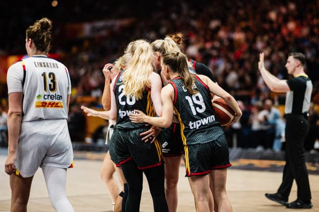 FIBA Women™s Basketball World Cup 2026: Belgien vs. Deutschland, 10.09.2026 Deutschland Kreis; Basketball, FIBA Women™s Basketball World Cup 2026, Final Phase, Viertelfinale: Belgien vs. Deutschland am 10.09.2026 in der Uber Arena, Berlin Copyright: xBEAUTIFULxSPORTS Tonhäuserx