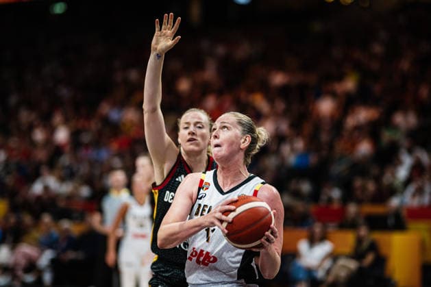 FIBA Women™s Basketball World Cup 2026: Belgien vs. Deutschland, 10.09.2026 Emma Meesseman (Belgien, 11); Basketball, FIBA Women™s Basketball World Cup 2026, Final Phase, Viertelfinale: Belgien vs. Deutschland am 10.09.2026 in der Uber Arena, Berlin Copyright: xBEAUTIFULxSPORTS Tonhäuserx