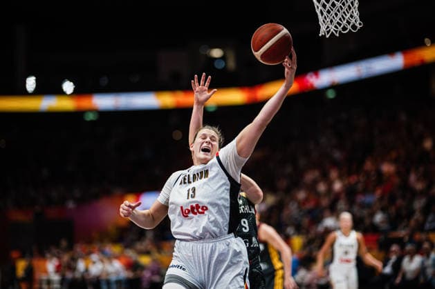 FIBA Women™s Basketball World Cup 2026: Belgien vs. Deutschland, 10.09.2026 Kyara Linskens (Belgien, 13); Basketball, FIBA Women™s Basketball World Cup 2026, Final Phase, Viertelfinale: Belgien vs. Deutschland am 10.09.2026 in der Uber Arena, Berlin Copyright: xBEAUTIFULxSPORTS Tonhäuserx