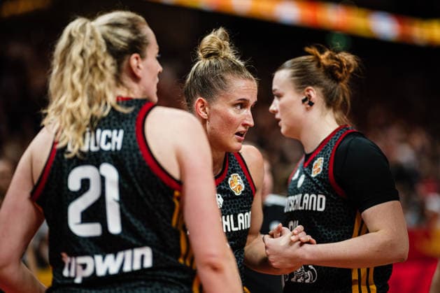 FIBA Women™s Basketball World Cup 2026: Belgien vs. Deutschland, 10.09.2026 Leonie Fiebich (Deutschland, 13); Basketball, FIBA Women™s Basketball World Cup 2026, Final Phase, Viertelfinale: Belgien vs. Deutschland am 10.09.2026 in der Uber Arena, Berlin Copyright: xBEAUTIFULxSPORTS Tonhäuserx