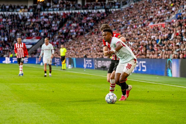 EINDHOVEN - Shakhtar Donetsk midfielder Alisson Santana during the UEFA Champions League match between PSV and Shakhtar Donetsk at Philips Stadion on 10 September 2026 in Eindhoven, Nederland. (Photo by DeFodi Images) -