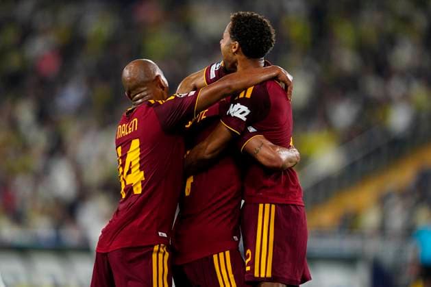 10.09 2026 - SOCCER - 2026 27 UEFA CHAMPIONS LEAGUE League Phase Fenerbahce SK v AS Roma Bryan Cristante of AS Roma celebrates his team s first goal ISTANBUL Fenerbahce Sükrü Saracoglu Spor Kompleksi Istanbul TURKEY Copyright: xYagizxGurtugx xPsxImagesxYagizxGurtugx xPsxImagesx