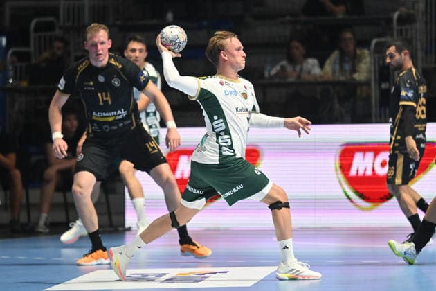 PARTIZAN vs FUCHSE BERLIN Tobias Schjolberg Grondahl Tobias Sjolberg Grondal handball Partizan vs Fuschse Berlin EHF Champions league at Aleksandar Nikolic Pionir arena, Belgrade 10.09.2026 Foto: HANDBALL, PARTIZAN, FUCHSE BERLIN, EHF CHAMPIONS LEAGUE Belgrade Aleksandar Nikolic Pionir arena Serbia Copyright: xMarkoxMetlas xMNxPressx