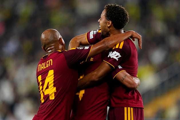 10.09 2026 - SOCCER - 2026 27 UEFA CHAMPIONS LEAGUE League Phase Fenerbahce SK v AS Roma Bryan Cristante of AS Roma celebrates his team s first goal ISTANBUL Fenerbahce Sükrü Saracoglu Spor Kompleksi Istanbul TURKEY Copyright: xYagizxGurtugx xPsxImagesxYagizxGurtugx xPsxImagesx