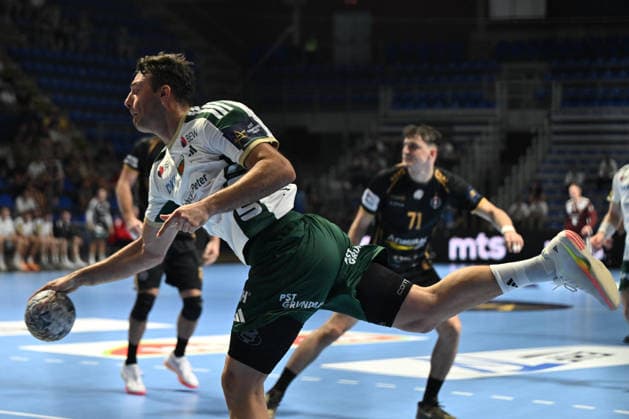 PARTIZAN vs FUCHSE BERLIN Aitor Arino Bengoechea Aitor Arino Bengocea handball Partizan vs Fuschse Berlin EHF Champions league at Aleksandar Nikolic Pionir arena, Belgrade 10.09.2026 Foto: HANDBALL, PARTIZAN, FUCHSE BERLIN, EHF CHAMPIONS LEAGUE Belgrade Aleksandar Nikolic Pionir arena Serbia Copyright: xMarkoxMetlas xMNxPressx