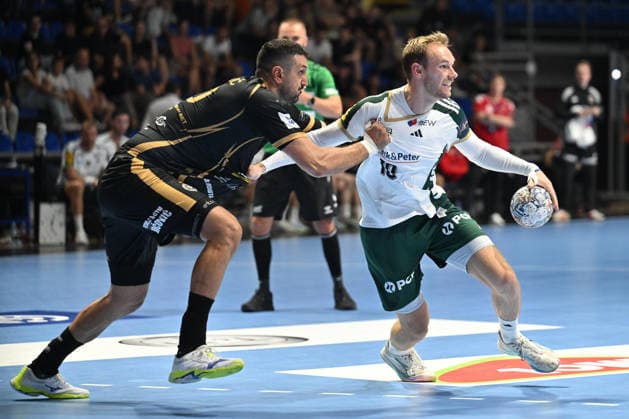 PARTIZAN vs FUCHSE BERLIN Mathias Gidsel Matijas Gidsel handball Partizan vs Fuschse Berlin EHF Champions league at Aleksandar Nikolic Pionir arena, Belgrade 10.09.2026 Foto: HANDBALL, PARTIZAN, FUCHSE BERLIN, EHF CHAMPIONS LEAGUE Belgrade Aleksandar Nikolic Pionir arena Serbia Copyright: xMarkoxMetlas xMNxPressx