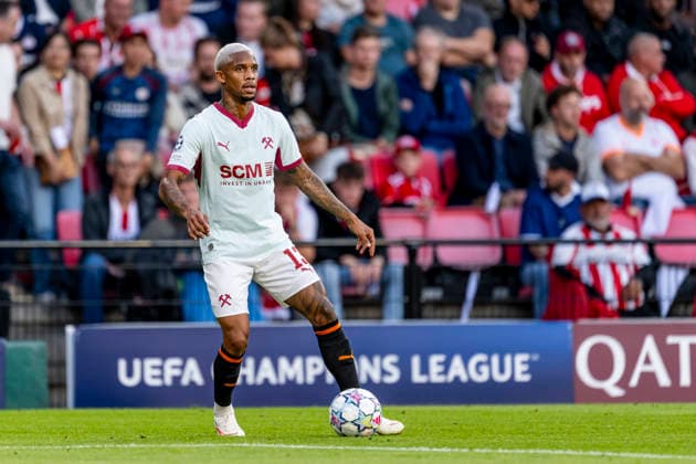 EINDHOVEN - Shakhtar Donetsk defender Pedro Henrique during the UEFA Champions League match between PSV and Shakhtar Donetsk at Philips Stadion on 10 September 2026 in Eindhoven, Nederland. (Photo by DeFodi Images) -