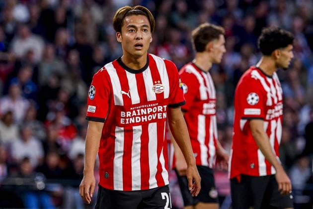 EINDHOVEN - Kodai Sano of PSV Eindhoven during the UEFA Champions League match between PSV Eindhoven and Shakhtar Donetsk at the Philips Stadium on September 10, 2026 in Eindhoven, the Netherlands. MARCEL TER BALS ANP UEFA Champions League 2026 27 xVIxANPxSportx xMarcelxterxBalsxIVx 567924972 originalFilename: 567924972.jpg