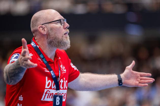Ales Pajovic (SG Flensburg-Handewitt, Trainer) reagiert GER, TBV Lemgo Lippe vs. SG Flensburg-Handewitt, Handball, 1. Bundesliga, 4. Spieltag, Spielzeit 2026 2027, 10.09.2026 GER, TBV Lemgo Lippe vs. SG Flensburg-Handewitt, Handball, 1. Bundesliga, 4. Spieltag, Spielzeit 2026 2027, 10.09.2026 Lemgo Copyright: xEibner-Pressefoto JanxRollingerx EP_JSK