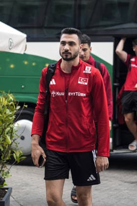 Turkiye v Germany - CEV EuroVolley 2026 Men CLUJ-NAPOCA, ROMANIA - SEPTEMBER 10: Turkiye men s national volleyball team player Cafer Kirkit arrives at BT Arena with the team ahead of their opening Group D match at the CEV EuroVolley 2026 in Cluj-Napoca, Romania, on September 10, 2026. Osmancan Gurdogan Anadolu Cluj-napoca Romania. Editorial use only. Please get in touch for any other usage.  Copyright: x2026xAnadoluxOsmancanxGurdoganx