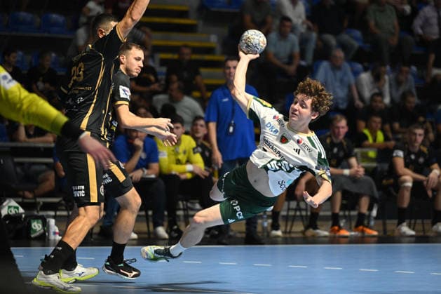 PARTIZAN vs FUCHSE BERLIN Julian Kusche Julian Kuse handball Partizan vs Fuschse Berlin EHF Champions league at Aleksandar Nikolic Pionir arena, Belgrade 10.09.2026 Foto: HANDBALL, PARTIZAN, FUCHSE BERLIN, EHF CHAMPIONS LEAGUE Belgrade Aleksandar Nikolic Pionir arena Serbia Copyright: xMarkoxMetlas xMNxPressx