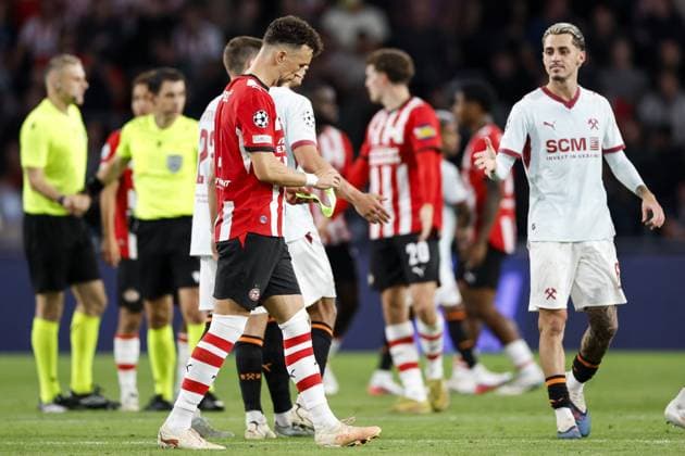 EINDHOVEN - Ivan Perisic of PSV Eindhoven after the UEFA Champions League match between PSV Eindhoven and Shakhtar Donetsk at the Philips Stadium on September 10, 2026 in Eindhoven, the Netherlands. MAURICE VAN STEEN ANP xVIxANPxSportx xxANPxIVx 567929562 originalFilename: 567929562.jpg