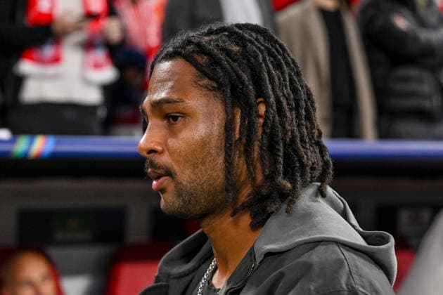 Serge Gnabry (FC Bayern Muenchen) Looks on during the UEFA Champions League 2026 2027 match between Bayern Muenchen and Bodo Glimt at Fussball Arena Muenchen on September 10, 2026 in Munich, Germany. (Photo by Harry Langer DeFodi Images) -