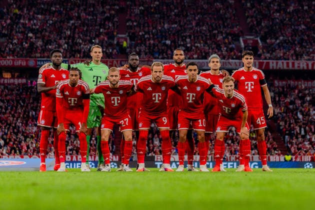UEFA Champions League, 1. Spieltag, FC Bayern München vs. Bodo Glimt am 10.09.2026 Teamfoto Mannschaftsfoto Alphonso Davies Manuel Neuer Dayot Upamecano Jonathan Tah Luis Diaz Aleksandar Pavlovic Michael Olise Konrad Laimer Harry Kane Jamal Musiala Joshua Kimmich Copyright: xBahhoxKarax