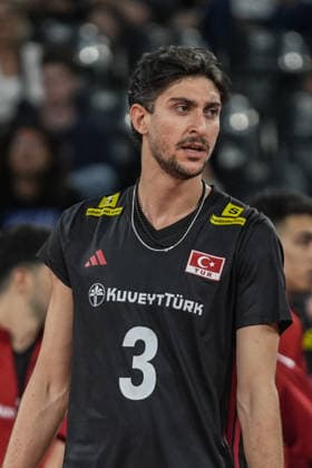 Turkiye v Germany - CEV EuroVolley 2026 Men CLUJ-NAPOCA, ROMANIA - SEPTEMBER 10: Ahmet Tumer of Turkiye in action during of the CEV EuroVolley 2026 match between Turkiye and Germany at the BTarena in Cluj-Napoca, Romania, on September 10, 2026. Osmancan Gurdogan Anadolu Cluj-Napoca Romania. Editorial use only. Please get in touch for any other usage.  Copyright: x2026xAnadoluxOsmancanxGurdoganx