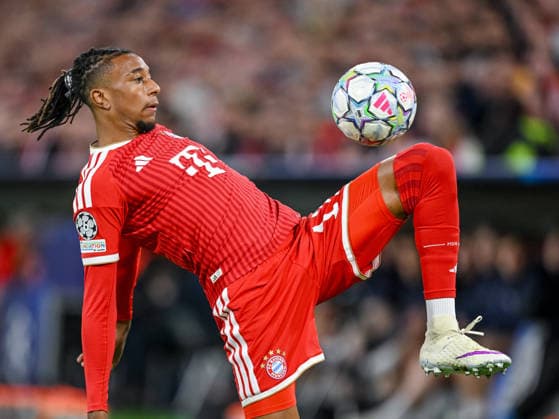 Michael Olise (FC Bayern Muenchen) controls the Ball during the UEFA Champions League 2026 2027 match between Bayern Muenchen and Bodo Glimt at Fussball Arena Muenchen on September 10, 2026 in Munich, Germany. (Photo by Harry Langer DeFodi Images) -