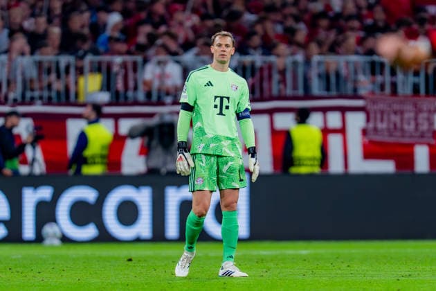 UEFA Champions League, 1. Spieltag, FC Bayern München vs. Bodo Glimt am 10.09.2026 Manuel Neuer Joshua Kimmich Copyright: xBahhoxKarax