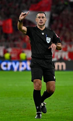 10.09.2026, Fussball UEFA Championsleague 2026 2027: 1.Spieltag, FC Bayern München - FK Bodo Glimt, in der Allianz-Arena München, Referee Rade Oberenovic (SVN)