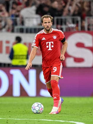Harry Kane (FC Bayern Muenchen) controls the Ball during the UEFA Champions League 2026 2027 match between Bayern Muenchen and Bodo Glimt at Fussball Arena Muenchen on September 10, 2026 in Munich, Germany. (Photo by Harry Langer DeFodi Images) -