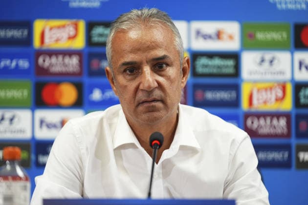 Fenerbahce v AS Roma - UEFA Champions League ISTANBUL, TURKIYE - SEPTEMBER 10: Fenerbahce head coach Ismail Kartal speaks during a press conference, PK, Pressekonferenz following the UEFA Champions League 2026 27 league phase Matchday 1 match between Fenerbahce and Roma at Chobani Stadium in Istanbul, Turkiye, on September 10, 2026. Bunyamin Celik Anadolu Istanbul Turkey. Editorial use only. Please get in touch for any other usage.  Copyright: x2026xAnadoluxBunyaminxCelikx