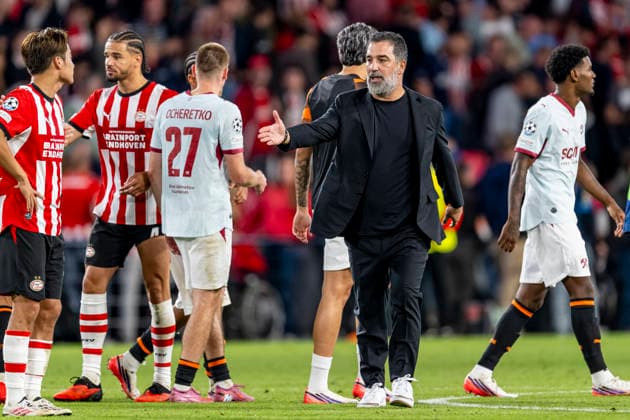EINDHOVEN - Shakhtar Donetsk coach Arda Turan during the UEFA Champions League match between PSV and Shakhtar Donetsk at Philips Stadion on 10 September 2026 in Eindhoven, Nederland. (Photo by DeFodi Images) -