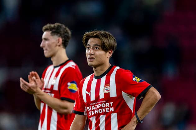 EINDHOVEN - PSV Eindhoven midfielder Kodai Sano during the UEFA Champions League match between PSV and Shakhtar Donetsk at Philips Stadion on 10 September 2026 in Eindhoven, Nederland. (Photo by DeFodi Images) -