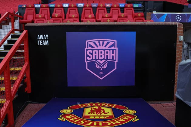 Manchester United, ManU U18 v Sabah U18: UEFA youth League Sabah FK players sit on the away bench during the UEFA Champions League Matchday 1 of 8 match between Manchester United and Sabah FK at Old Trafford in Manchester, United Kingdom, on September 10, 2026. Manchester Greater Manchester United Kingdom  Copyright: xNewsxImagesx originalFilename:cosgrove-uefacham260910_npnDN.jpg