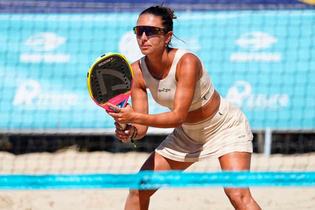 2026 Beach Tennis World Championships - Day2 MATOSINHOS, PORTUGAL - SEPTEMBER 10: Sofia Cimatti of Italy looks on during the 2026 Beach Tennis World Championships in Matosinhos, Portugal, on 10 September 2026. Matosinhos Praia de Matosinhos Porto Portugal Copyright: x x2026xGokhanxTanerx xPSxImagesxGokhanxTanerx
