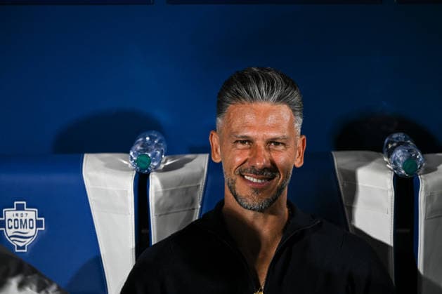 Martin Demichelis, Head Coach of RB Leipzig, looks on prior to the UEFA Champions League stage match Phase MD1 between Calcio Como and RB Leipzig at the Giuseppe Sinigaglia stadium in Como, north Italy -September 10, 2026 - Soccer.  Copyright: xTizianoxBallabio LaPressex