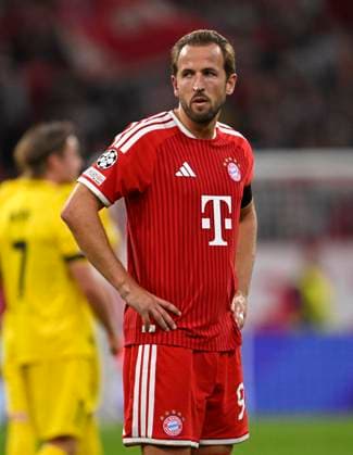 10.09.2026, Fussball UEFA Championsleague 2026 2027: 1.Spieltag, FC Bayern München - FK Bodo Glimt, in der Allianz-Arena München, Harry Kane (FC Bayern München) nachdenklich.