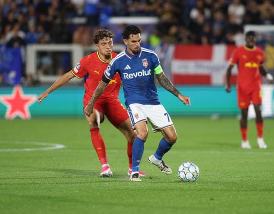 IPA88368792 - Lucas Da Cunha of Como 1907 during the 2026–27 UEFA Champions League soccer match between Como 1907 and RB Leipzig on September 10, 2026, at Giuseppe Sinigaglia Stadium in Como, Italy. Photo by Nderim KACELI  Copyright: xNderimxKaceli IPAxSportx xx IPA88368792