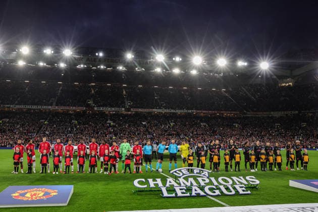 Manchester United, ManU v Sabah FC - UEFA Champions League 2026 27 League Phase MD1 Manchester United and Sabah FK line up before their UEFA Champions League Matchday 1 of 8 match at Old Trafford in Manchester, United Kingdom, on September 10, 2026. Manchester Greater Manchester United Kingdom  Copyright: xNewsxImagesx originalFilename:cosgrove-uefacham260910_np8ZO.jpg