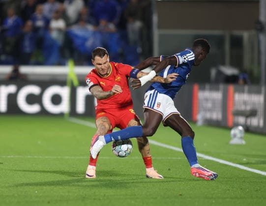 IPA88368591 - David Raum of RB Leipzig during the UEFA Champions League 2026 27 season soccer match between Como 1907 and RB Leipzig on September 10, 2026, at Giuseppe Sinigaglia Stadium in Como, Italy. Photo by Nderim KACELI  Copyright: xNderimxKaceli IPAxSportx xx IPA88368591