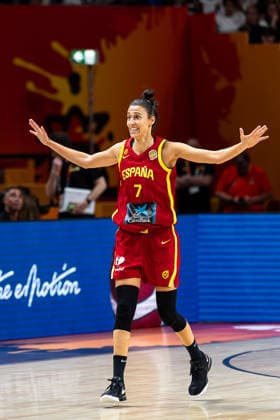 Alba Torrens (Spanien, 07) jubelt Jubel, GER, Australien vs. Spanien, Basketball, FIBA Women s World Cup 2026, Viertelfinale, 10.09.2026 GER, Australien vs. Spanien, Basketball, FIBA Women s World Cup 2026, Viertelfinale, 10.09.2026 Berlin Copyright: xEibner-Pressefoto MaxxVincenx EP_MVN