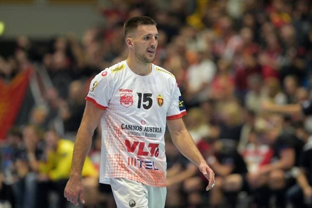 Leon Ljevar (HC Vardar Skopje 15) enttaeuscht, frustriert, Emotion , GER, MT Melsungen - HC Vardar Skopje 1961 (MKD), Handball, Champions League Maenner, Group Matchesl, Saison 2026 2027, 10.09.2026, GER, MT Melsungen - HC Vardar Skopje, Handball, CL Maenner, Group Match, Saison 2026 2027, 10.09.2026 Kassel Copyright: xEibner-Pressefotox xRolandxSippelx EP_RSL