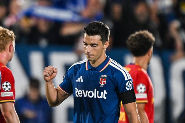 Como™s Tasos Douvikas celebrating after a goal during the UEFA Champions League stage match Phase MD1 between Calcio Como and RB Leipzig at the Giuseppe Sinigaglia stadium in Como, north Italy -September 10, 2026 - Soccer.  Copyright: xTizianoxBallabio LaPressex