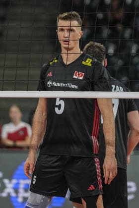 Turkiye v Germany - CEV EuroVolley 2026 Men CLUJ-NAPOCA, ROMANIA - SEPTEMBER 10: Mert Matic of Turkiye gestures during the CEV EuroVolley 2026 match between Turkiye and Germany at the BTarena in Cluj-Napoca, Romania, on September 10, 2026. Osmancan Gurdogan Anadolu Cluj Napoca Romania. Editorial use only. Please get in touch for any other usage.  Copyright: x2026xAnadoluxOsmancanxGurdoganx