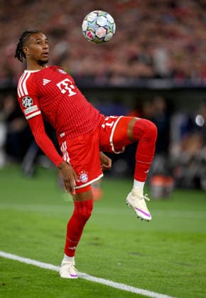 FUSSBALL CHAMPIONS LEAGUE SAISON 2026 2027 Vorrunde 1. Spieltag 10.09.2026 FC Bayern Muenchen - FK Bodoe Glimt Michael Olise (FC Bayern Muenchen)