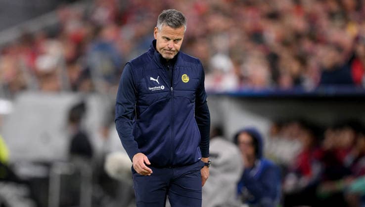 FUSSBALL CHAMPIONS LEAGUE SAISON 2026 2027 Vorrunde 1. Spieltag 10.09.2026 FC Bayern Muenchen - FK Bodoe Glimt Trainer Kjetil Knutsen (FK Bodoe Glimt)
