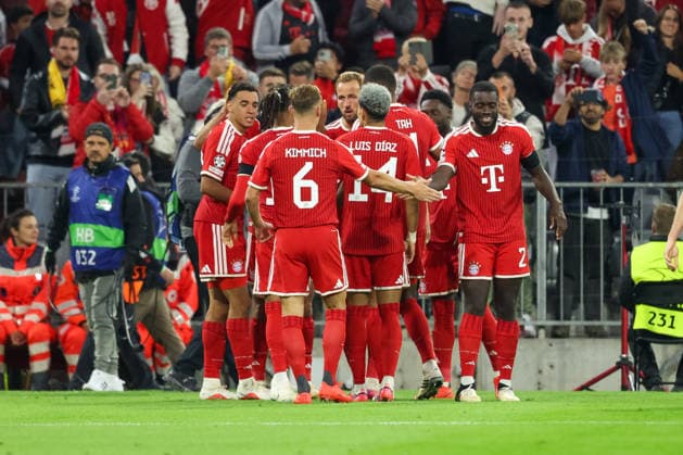 Jubel zum Tor zum 1:0 durch Jamal Musiala (FC Bayern Muenchen, 10), GER, FC Bayern Muenchen vs. FK Bodo Glimt, Fussball, UEFA Champions League, Liga-Phase, 1. Spieltag, Saison 2026 2027, 10.09.2026, GER, FC Bayern Muenchen vs. FK Bodo Glimt, Fussball, UEFA Champions League, Liga-Phase, 1. Spieltag, Saison 2026 2027, 10.09.2026 Muenchen Copyright: xEibner-Pressefoto JennixMaulx EP_JML