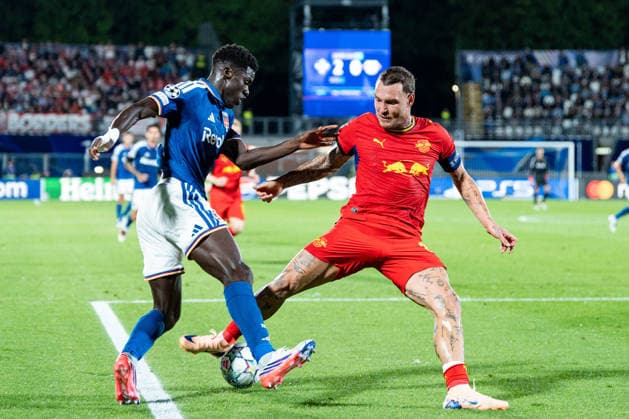 Fussball, Italien: UEFA Champions League, 1. Spieltag: Como 1907 vs. RB Leipzig, Donnerstag, 10.09.2026 (Stadio Giuseppe Sinigaglia, Como); Assane Diao (11, Como 1907), David Raum (22, RB Leipzig) Copyright: xValentinxDomgjonix