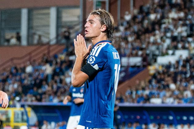 Fussball, Italien: UEFA Champions League, 1. Spieltag: Como 1907 vs. RB Leipzig, Donnerstag, 10.09.2026 (Stadio Giuseppe Sinigaglia, Como); Nicolas Paz, Nicolas Paz (10, Como 1907) Copyright: xValentinxDomgjonix