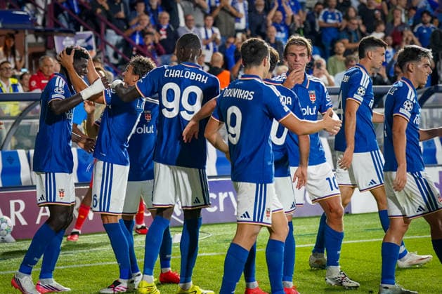 Italien: Fussball UEFA Champions League 2026 - 2027, 1. Spieltag - Como 1907 vs RB Leipzig - Giuseppe Sinigaglia (Como): Tor und Torjubel zum 3:0 durch Assane Diao (Como 1907, 11) Freude, Emotionen, Jubel, Geste, Gestik, Emotion Copyright: xJOERANxSTEINSIEKx
