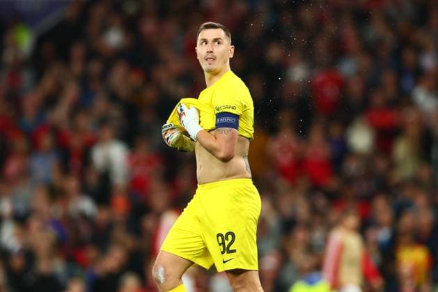 Stas Pokatilov of Sabah looks dejected Manchester United, ManU v Sabah, UEFA Champions League, Football, Old Trafford, UK - 10 Sep 2026Manchester Old Trafford United Kingdom  Copyright: xPaulxCurrie Shutterstockx 17144908bm