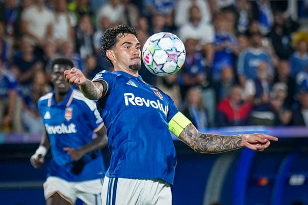 Italien: Fussball UEFA Champions League 2026 - 2027, 1. Spieltag - Como 1907 vs RB Leipzig - Giuseppe Sinigaglia (Como): Lucas Da Cunha (Como 1907, 7) Copyright: xJOERANxSTEINSIEKx