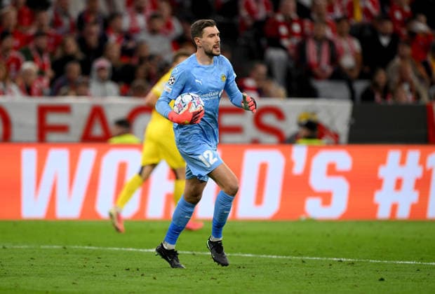 FUSSBALL CHAMPIONS LEAGUE SAISON 2026 2027 Vorrunde 1. Spieltag 10.09.2026 FC Bayern Muenchen - FK Bodoe Glimt Torwart Nikita Haikin (FK Bodoe Glimt)