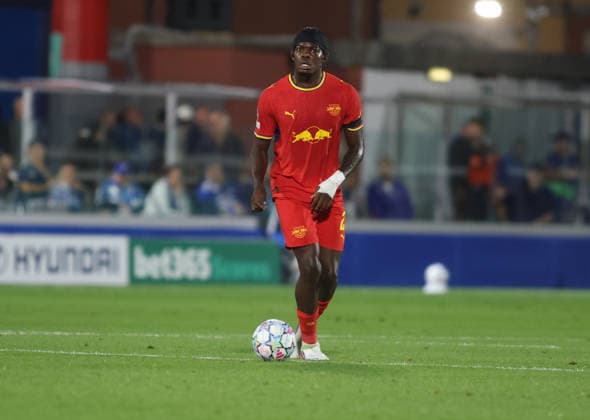 IPA88370891 - Castello Lukeba of RB Leipzig during the UEFA Champions League 2026 27 season soccer match between Como 1907 and RB Leipzig on September 10, 2026, at the Giuseppe Sinigaglia Stadium in Como, Italy. Photo by Nderim KACELI  Copyright: xNderimxKaceli IPAxSportx xx IPA88370891
