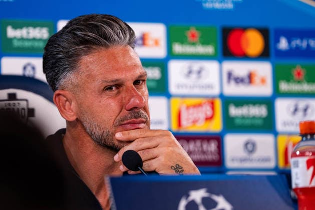 Fussball, Italien: UEFA Champions League, 1. Spieltag: Como 1907 vs. RB Leipzig, Donnerstag, 10.09.2026 (Stadio Giuseppe Sinigaglia, Como); Martin Demichelis, Martin Demichelis (Trainer, RB Leipzig) an der Pressekonferenz nach dem Spiel Copyright: xValentinxDomgjonix
